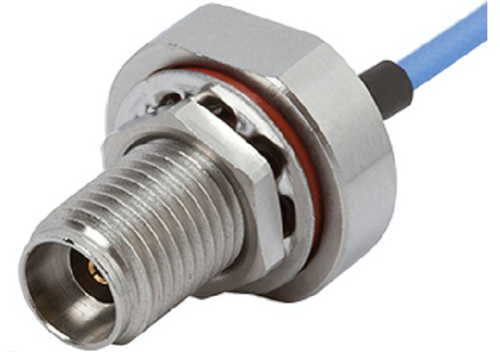 foto noticia Ensamblajes de cable RF de mampara para montaje en panel de 2,92 mm.